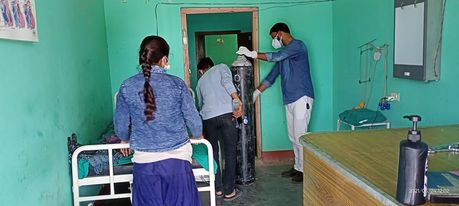 युवा नेता कमलेश शरण चौधरी द्वारा सहयोग