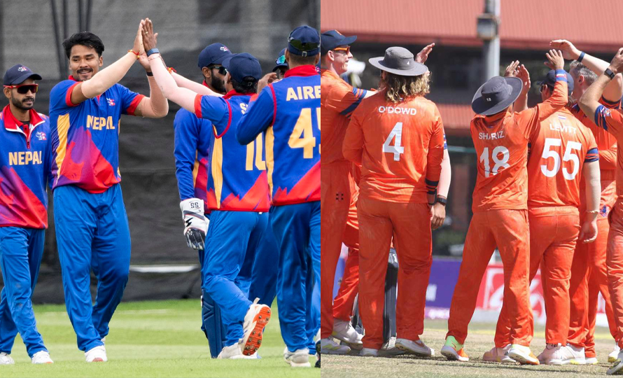 लिग २ क्रिकेट : नेपालले आज नेदरल्याण्ड्ससँग खेल्दै